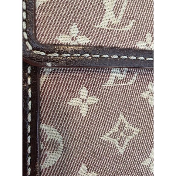 Louis Vuitton Monogram Idylle Pattern Wallet Women's Sepia Brown Sarah TN3181 - Picture 11 of 11